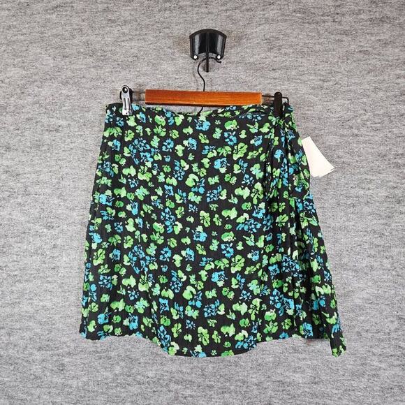 Noisy May High Waisted Mini Wrap Skirt Medium - Picture 1 of 8